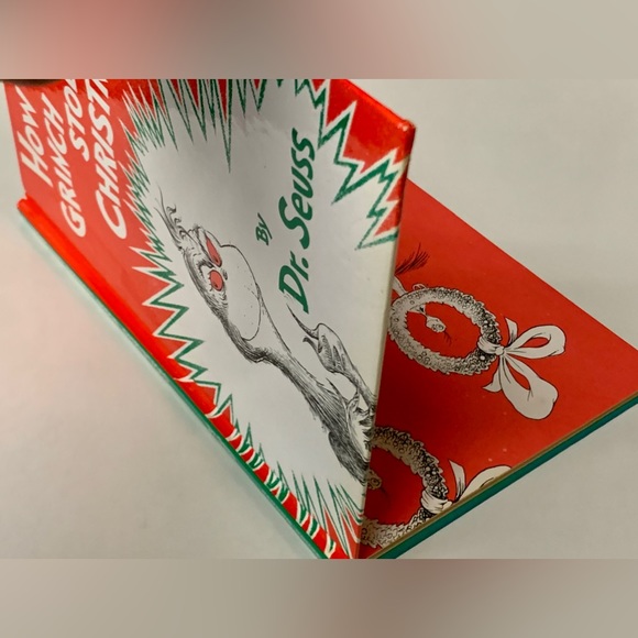 Rare Error Misprint 1957 1st Edition Hardcover HOW THE GRINCH STOLE CHRISTMAS - Picture 2 of 16